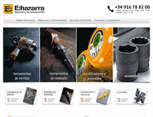 Tablet Screenshot of echazarra.com